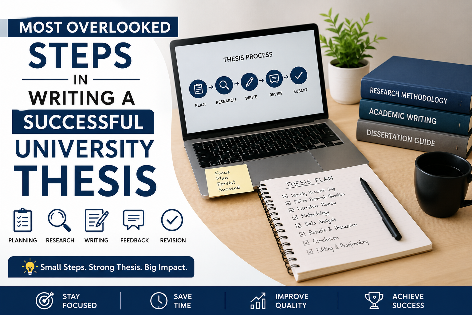 The Most Overlooked Steps in Writing a Successful University Thesis
